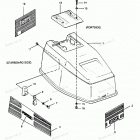 X0507X90A Engine Cover Maxum Models