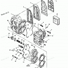H0507A89D Cylinder Block, Head And Exhaust Chest Cover