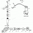 H1251F89B Parts Breakdown Tilt Cylinder, Trim Cylinder, Moto...