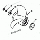 H1258H89C Flared Hub Props