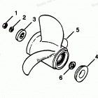 H0858F89G Flared Hub Prop
