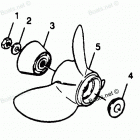 H085LD89B Straight Hub Props