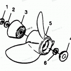 H1251A89E Straight Hub Props