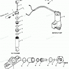 H1251X89D Parts Breakdown Tilt Cylinder, Trim Cylinder, Moto...