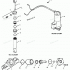 H1258X89E Parts Breakdown Tilt Cylinder, Trim Cylinder, Moto...