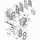 H0507F89D Cylinder Block, Head And Exhaust Chest Cover