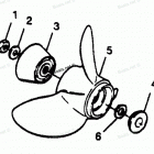 H1258F89E Straight Hub Props