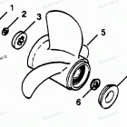 H1258G89E Flared Hub Props