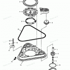 H125LD89A Transom Plate