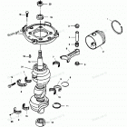 H0856X89H Коленвал и поршни