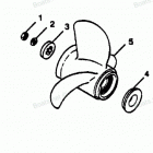 H1253X89B Flared Hub Props