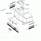 H0357Q89A Engine Cover (blue Fin Models)