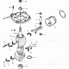 H0856X89E Коленвал и поршни