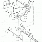 H0092B89A Tiller Handle And Throttle Linkage (84a-92b & Ser....