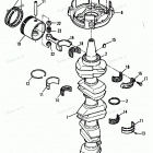 H1501F89A Коленвал,поршни