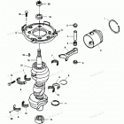 H0858F89H Коленвал и поршни