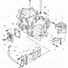 H0507G89A Recirculation System And Starter Brackets
