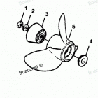 H1258D89C Straight Hub Props