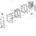 H0507Z89B Reed Plate And Adapter Flange