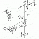 H125LD89B Towershaft And Throttle Linkage