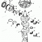 H1508A89A Коленвал,поршни