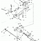 H0152S89A Tiller Handle And Throttle Linkage