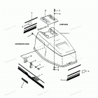 H0507A89D Engine Cover (spectrum & Bayliner Models)