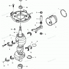 H0856L89D Коленвал и поршни