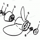 H1251F89E Straight Hub Props
