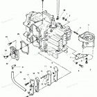 H0507C89B Recirculation System And Starter Brackets