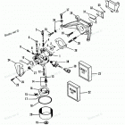 H0052B89A Carburetor And Reed Plate (88a Models)
