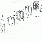 H0505D89B Reed Plate And Adapter Flange