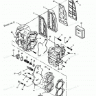 H0508F89C Cylinder Block, Head And Exhaust Chest Cover