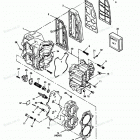 H0507X89D Cylinder Block, Head And Exhaust Chest Cover