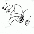 H1258F89A Flared Hub Props