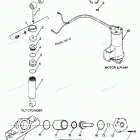 H0853X89B Parts Breakdown Tilt Cylinder, Trim Cylinder, Moto...