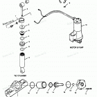 H1258D89B Parts Breakdown Tilt Cylinder, Trim Cylinder, Moto...
