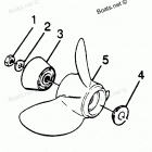 H0853K89B Straight Hub Props