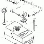 H0092C89B Fuel Tank And Line (plastic - 6.0 Gallon)
