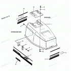 H0357G89B Engine Cover Blue Fin Models