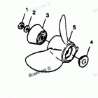 H1258F89B Straight Hub Props