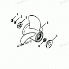 H0858F89F Flared Hub Prop