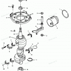 H0856A89C Коленвал и поршни