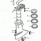 H0053F89B Driveshaft Hoousing (all Models)