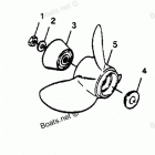 H125LD89B Straight Hub Props