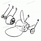 H0856A89B Straight Hub Props