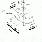 H0355D89A Engine Cover (blue Fin Models)
