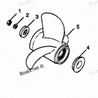 H1251F89C Flared Hub Props