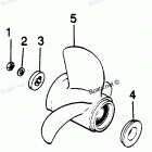 H0854C88B Flared Hub Props