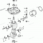 H0853X88A Коленвал и поршни